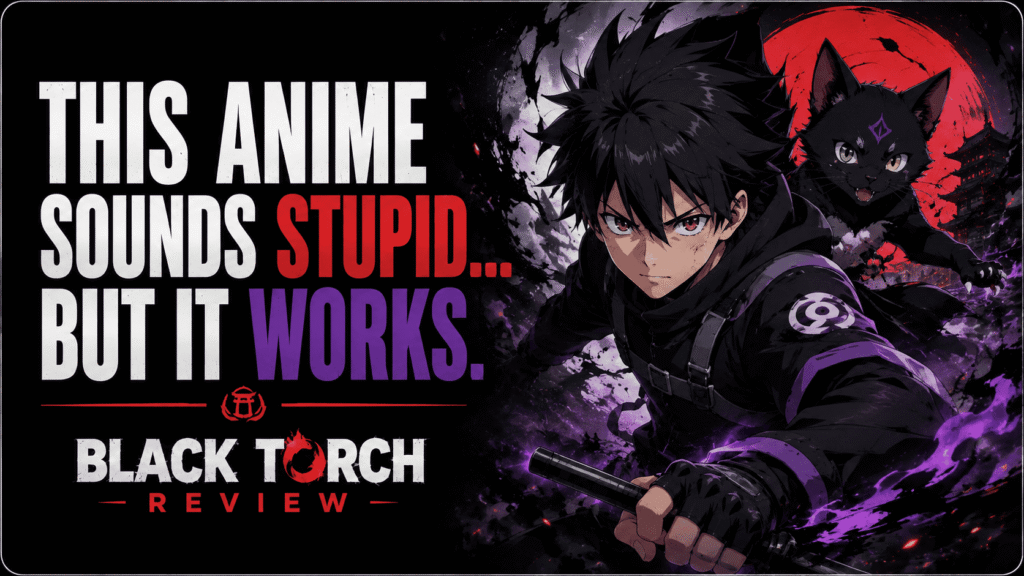 Jiro Azuma and Rago from BLACK TORCH anime