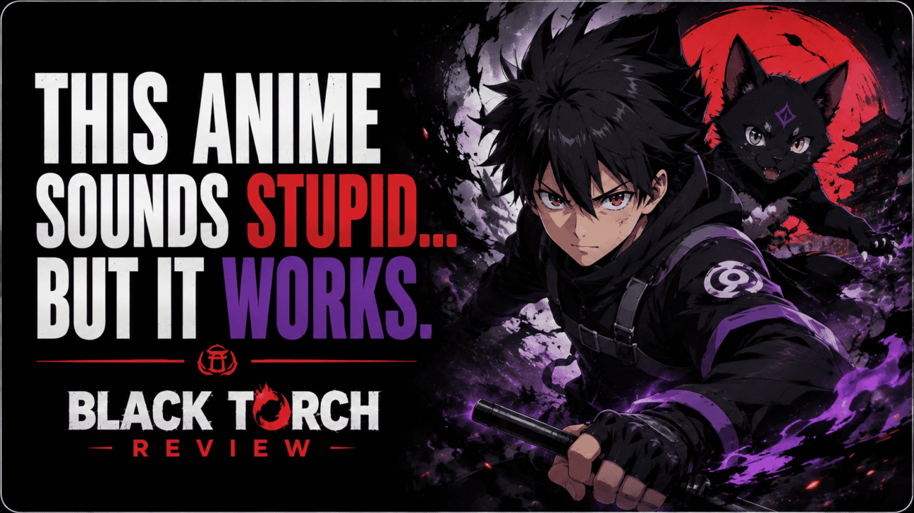 Jiro Azuma and Rago from BLACK TORCH anime
