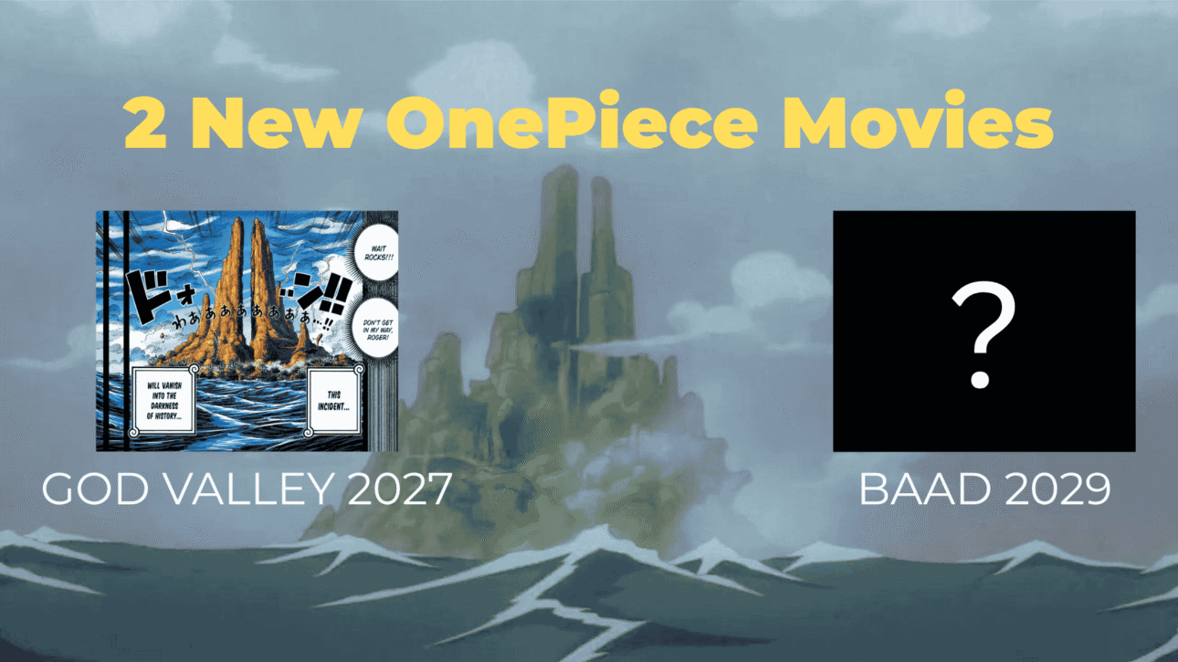 One Piece Film God Valley and BAAD movie announcement