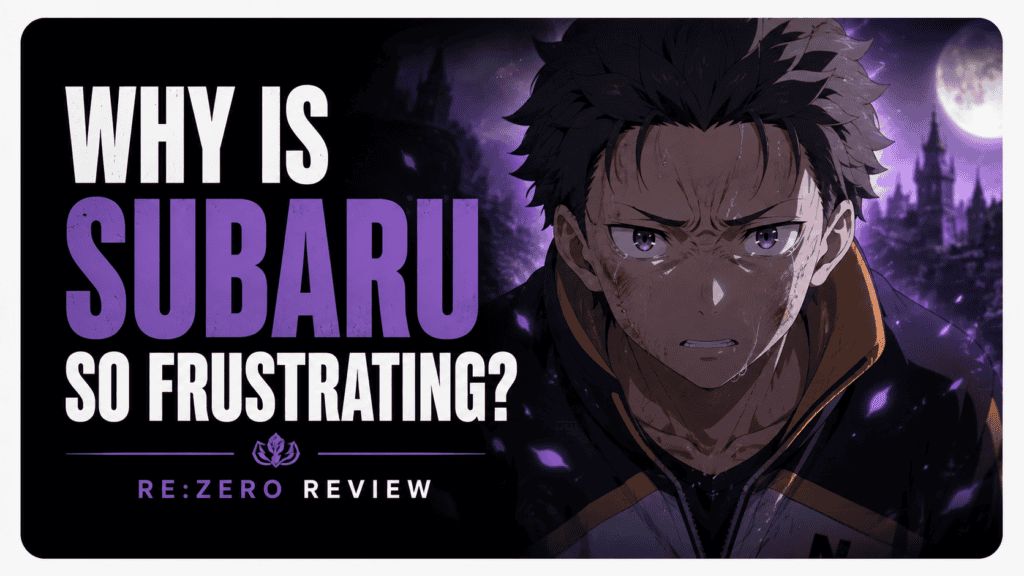 Re:ZERO: Why Subaru Is One of Anime's Most Frustrating Heroes 1 Subaru Natsuki from Re:ZERO anime