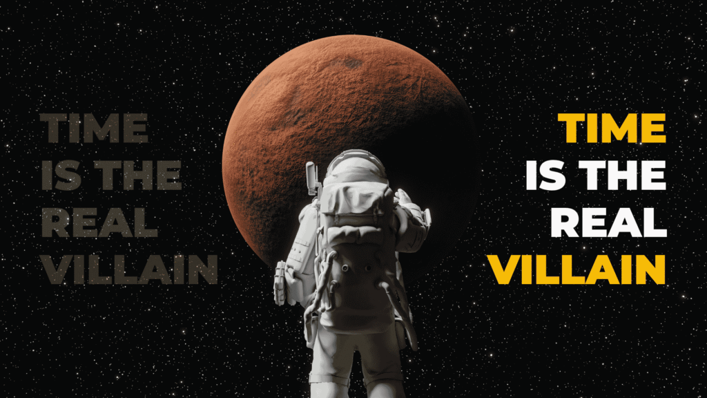 Interstellar movie review featuring Cooper in space