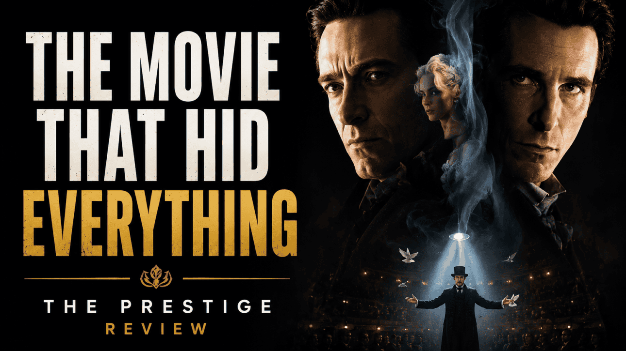 The Prestige movie review featuring rival magicians