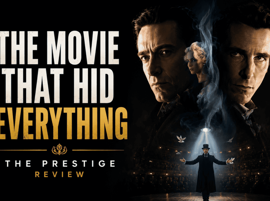 The Prestige movie review featuring rival magicians