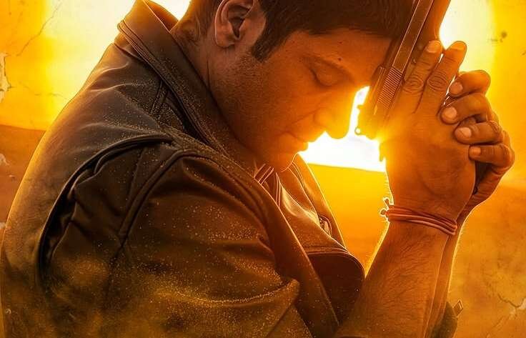 Mirzapur The Movie inspired crime drama scene with characters facing off in an Indian town
